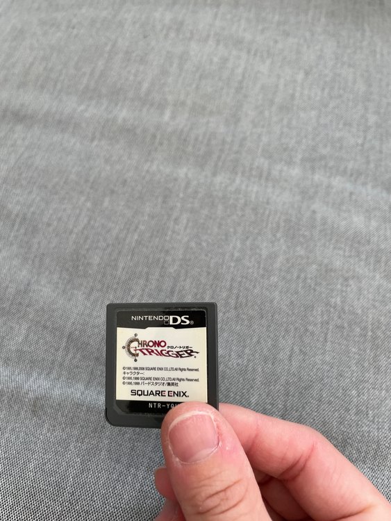 Nintendo DS クロノ・トリガー（ゲーム機本体・ゲームソフト）の商品画像 - 査定依頼日：2023年1月30日 - 最高査定価格：1,000円