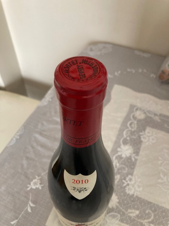 ジュブレシャンベルタンV V ドニ・モルテ 2010（お酒）の商品画像 - 査定依頼日：2022年10月3日 - 最高査定価格：43,000円
