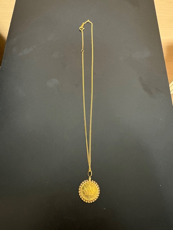 メイプルリーフ金貨 1/10オンス　ペンダント（金・貴金属）の商品画像 - 査定依頼日：2026年10月9日 - 最高査定価格：200,000円