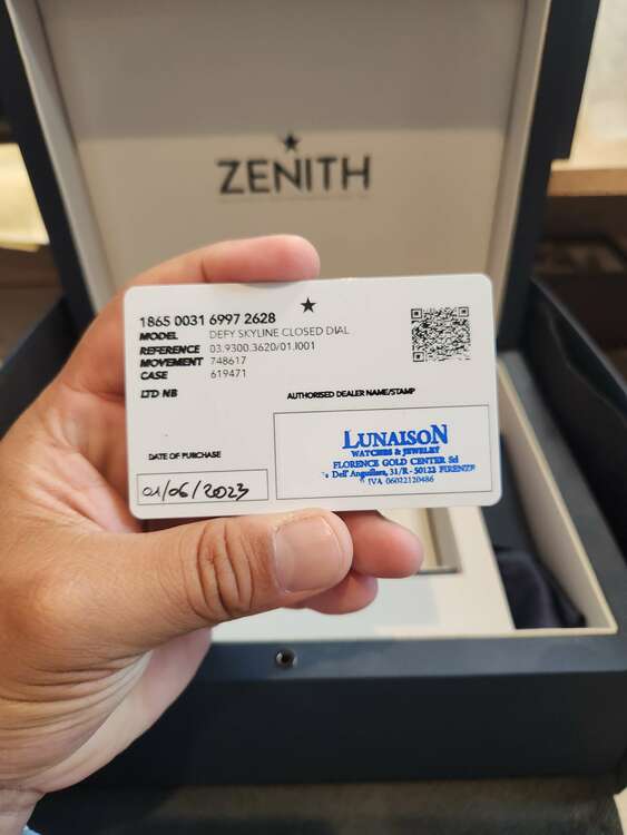 DEFY SKYLINE （高級時計）の商品画像 - 査定依頼日：2025年5月26日 - 最高査定価格：780,000円