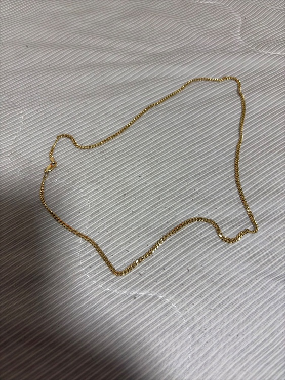 （ OKイエローゴールド マイアミネックレス幅 2mm 45cm（金・貴金属）の商品画像 - 査定依頼日：2026年10月6日 - 最高査定価格：60,000円