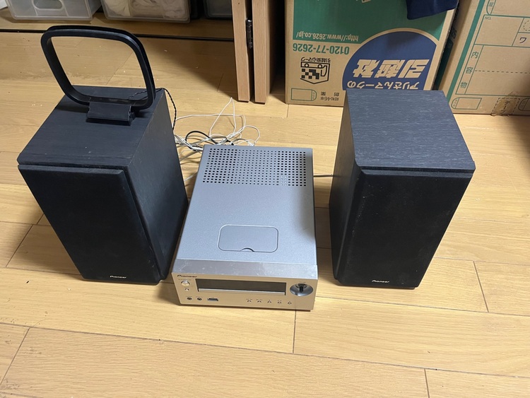 Pioneer CD Mini Component System X-HM50（オーディオ・スピーカー）の商品画像 - 査定依頼日：2025年8月21日 - 最高査定価格：1円