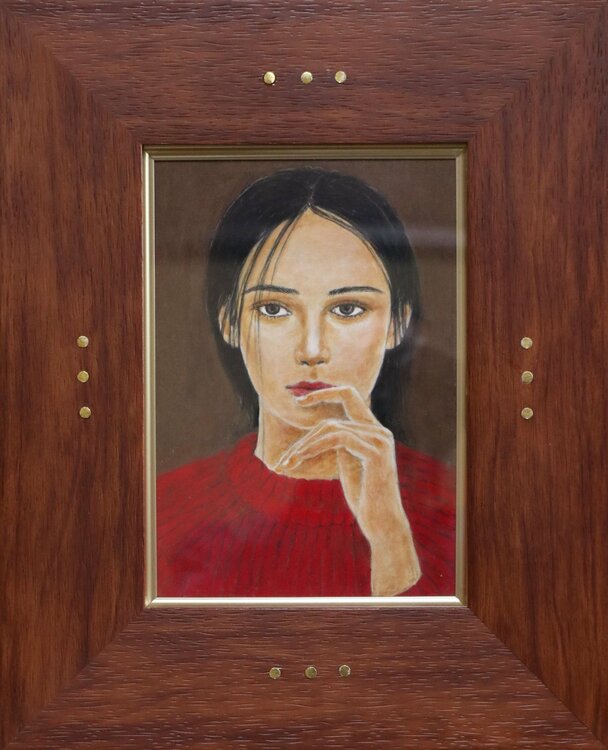 少女（美術品・骨董品）の商品画像 - 査定依頼日：2026年4月2日 - 最高査定価格：3,000円