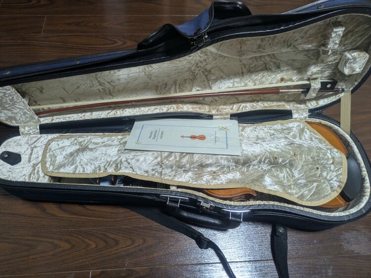 フランス製 ヴァイオリン 3/4サイズ M.COUTURIEUX Laberte-Humbert Atelier 制作年代 1930（ピアノ・楽器・PA機材）の商品画像 - 査定依頼日：2026年9月25日 - 最高査定価格：50,000円