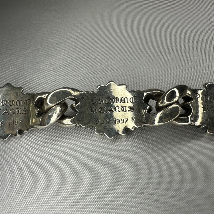 クロムハーツ キーパー ブレスレット 4LINK（古着・ファッション）の商品画像 - 査定依頼日：2025年10月7日 - 最高査定価格：50,000円