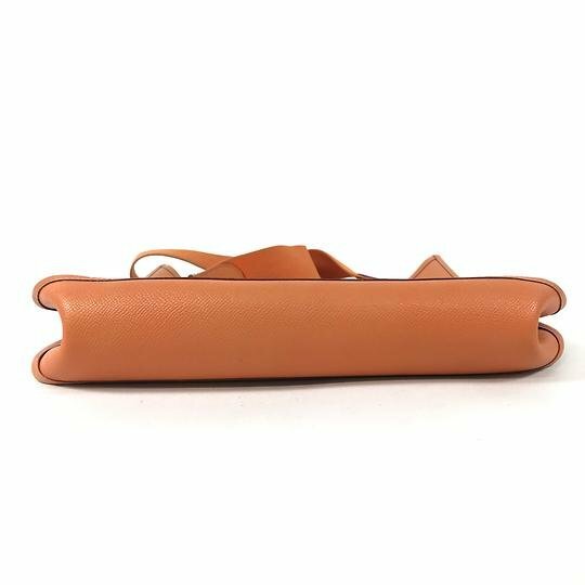 エルメス エヴリン1GM ショルダーバッグ レザー □M刻印 オレンジ（ブランドバッグ）の商品画像 - 査定依頼日：2026年3月4日 - 最高査定価格：200,000円