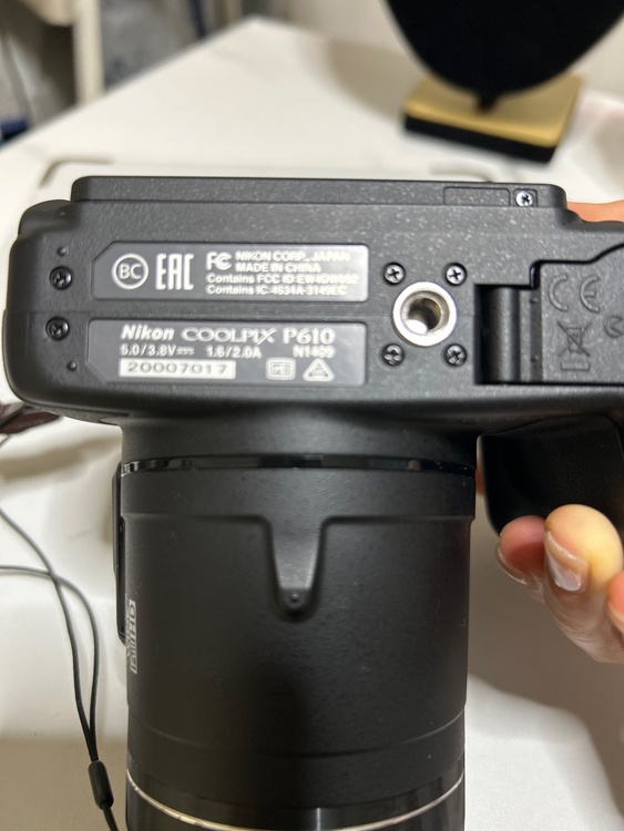 クールピクセルp610（カメラ）の商品画像 - 査定依頼日：2026年8月30日 - 最高査定価格：10,000円