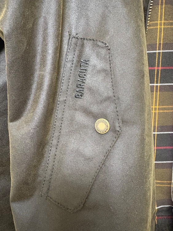 Barbour x Baracuta Porton G9 オリーブ（古着・ファッション）の商品画像 - 査定依頼日：2025年11月14日 - 最高査定価格：18,500円