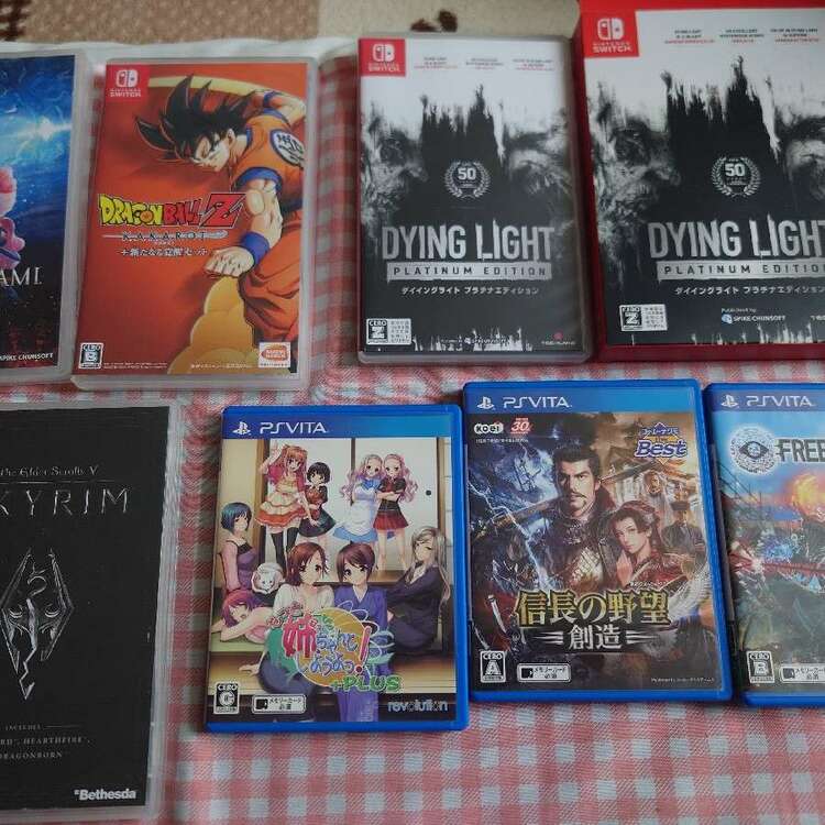 Switch＋Vitaソフトセット（ゲーム機本体・ゲームソフト）の商品画像 - 査定依頼日：2025年5月31日 - 最高査定価格：35,300円