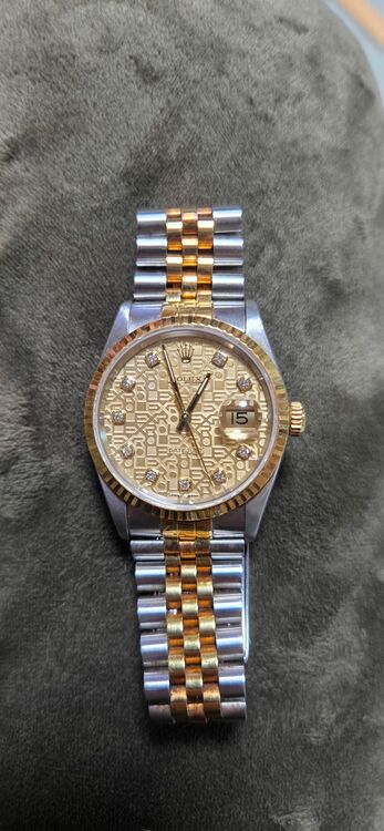 ロレックス デイトジャスト 16233（高級時計）の商品画像 - 査定依頼日：2025年11月21日 - 最高査定価格：1,050,000円