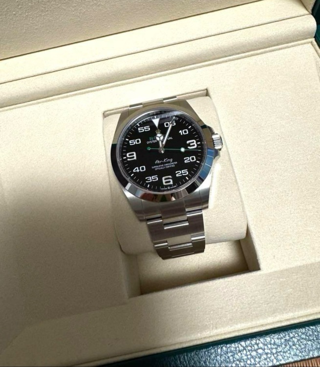 エアキング（高級時計）の商品画像 - 査定依頼日：2025年9月15日 - 最高査定価格：1,420,000円