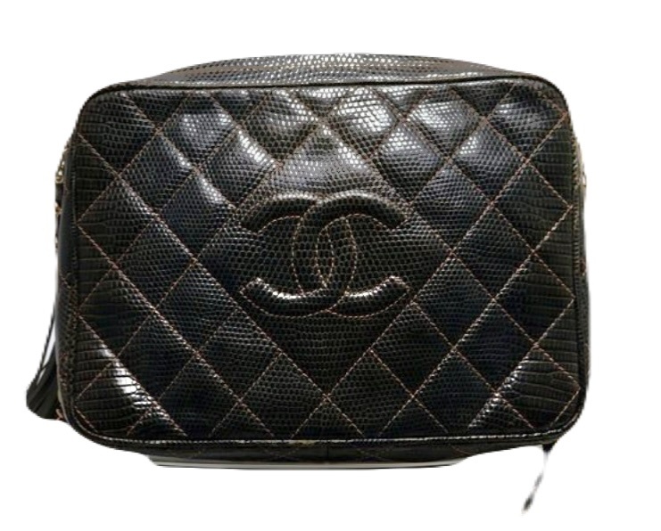 グレー　リザード　チェーンショルダー（ブランドバッグ）の商品画像 - 査定依頼日：2026年3月23日 - 最高査定価格：130,000円