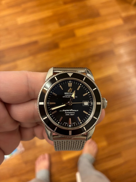 ブライトリング スーパーオーシャン A17321（高級時計）の商品画像 - 査定依頼日：2026年3月3日 - 最高査定価格：100,000円