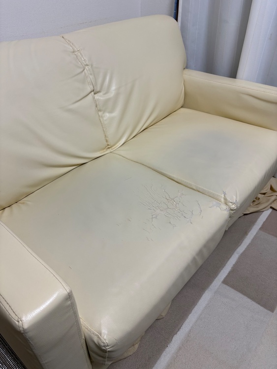 ソファ（家具・寝具）の商品画像 - 査定依頼日：2026年3月6日 - 最高査定価格：3,000円