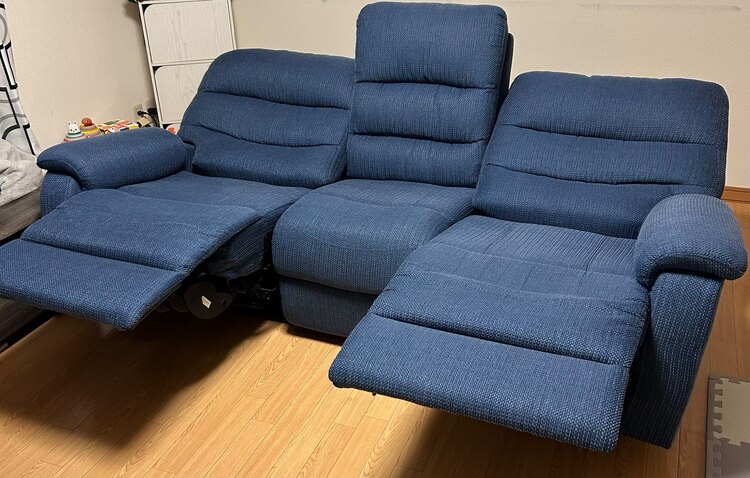 商品コード1131050 商品名3Pソファビリーバー2 ヌノ YL-BL（家具・寝具）の商品画像 - 査定依頼日：2025年4月15日 - 最高査定価格：15,000円