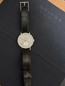 NOMOS　タンジェント　ネオマティック 39 シルバーカット（高級時計）の商品画像 - 査定依頼日：2026年3月3日 - 最高査定価格：140,000円