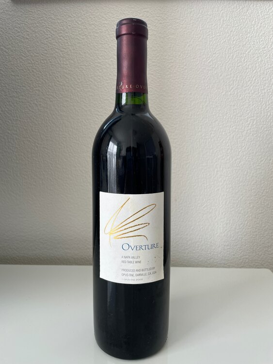 OVERTURE2002（お酒）の商品画像 - 査定依頼日：2025年2月23日 - 最高査定価格：15,000円