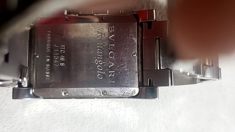 ブルガリ レッタンゴロクロノ RTC49S（高級時計）の商品画像 - 査定依頼日：2025年8月10日 - 最高査定価格：90,000円