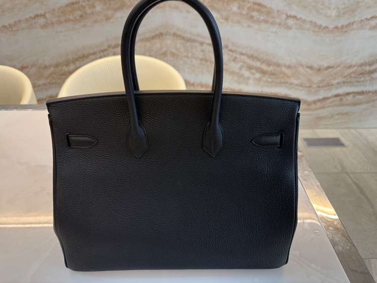 バーキン30トゴ　ノワールシルバー金具（ブランドバッグ）の商品画像 - 査定依頼日：2025年12月6日 - 最高査定価格：2,900,000円