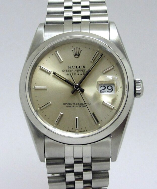ロレックス デイトジャスト 1620（高級時計）の商品画像 - 査定依頼日：2025年5月27日 - 最高査定価格：700,000円