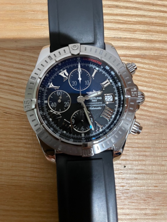 ブライトリング クロノマット A1335（高級時計）の商品画像 - 査定依頼日：2025年7月24日 - 最高査定価格：220,000円