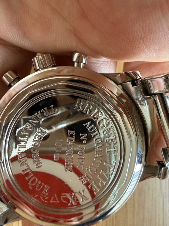 ブレゲ タイプXX 3820STH2SW（高級時計）の商品画像 - 査定依頼日：2026年2月22日 - 最高査定価格：750,000円