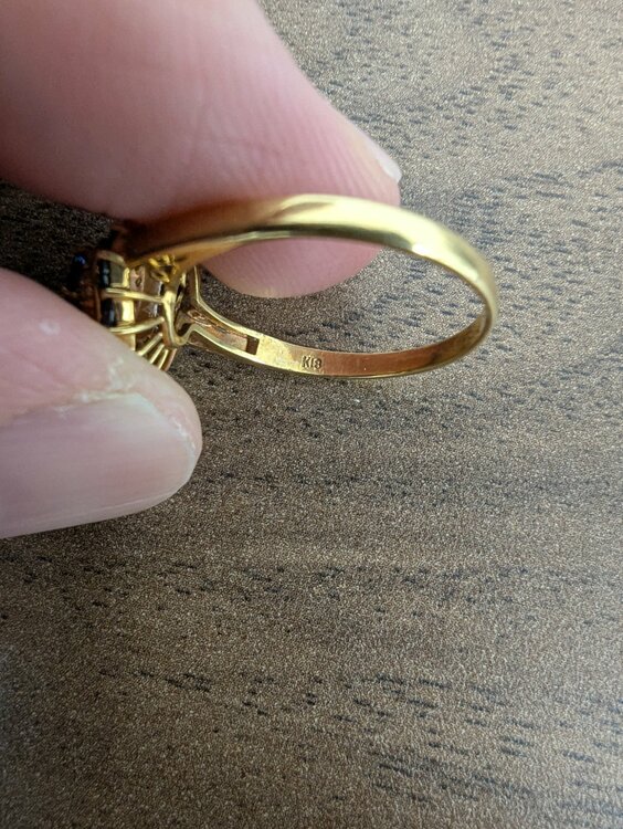 指輪K18青石複数（金・貴金属）の商品画像 - 査定依頼日：2026年2月8日 - 最高査定価格：56,000円