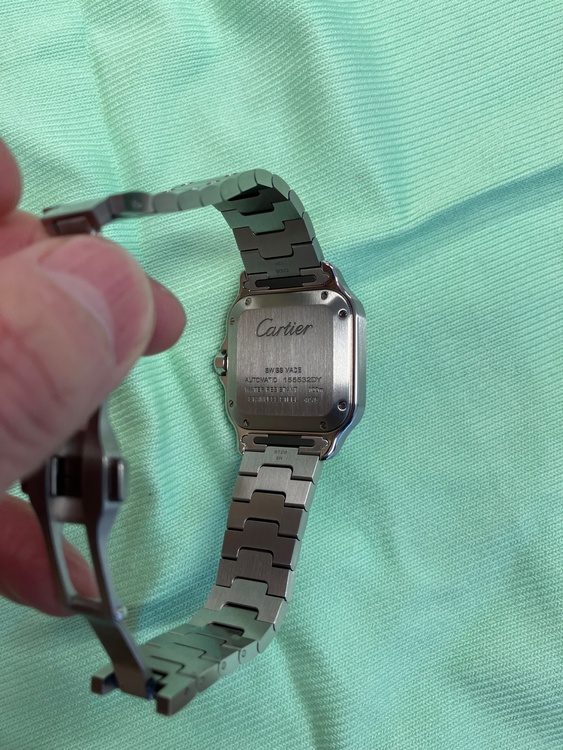 カルティエ サントス WSSA0063（高級時計）の商品画像 - 査定依頼日：2026年1月23日 - 最高査定価格：950,000円