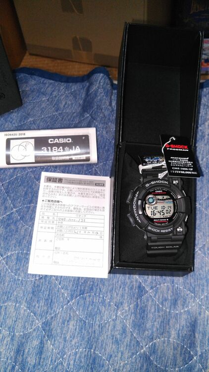 G-SHOCK フロッグマン GWF-1000RD GWF-1000-1JF（高級時計）の商品画像 - 査定依頼日：2025年10月14日 - 最高査定価格：25,000円