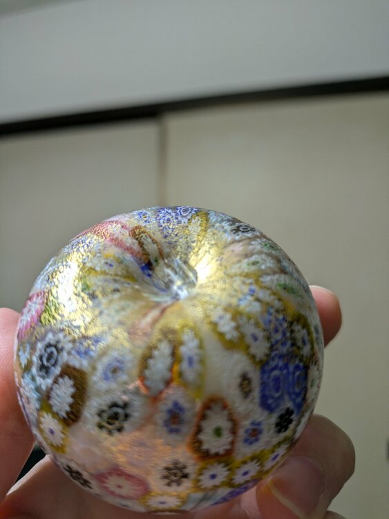 ミルフィオリ小鉢（美術品・骨董品）の商品画像 - 査定依頼日：2026年3月26日 - 最高査定価格：2,000円