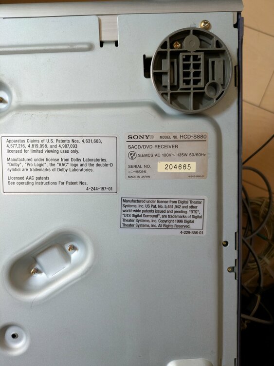 HCD-S880（オーディオ・スピーカー）の商品画像 - 査定依頼日：2026年2月13日 - 最高査定価格：1,000円