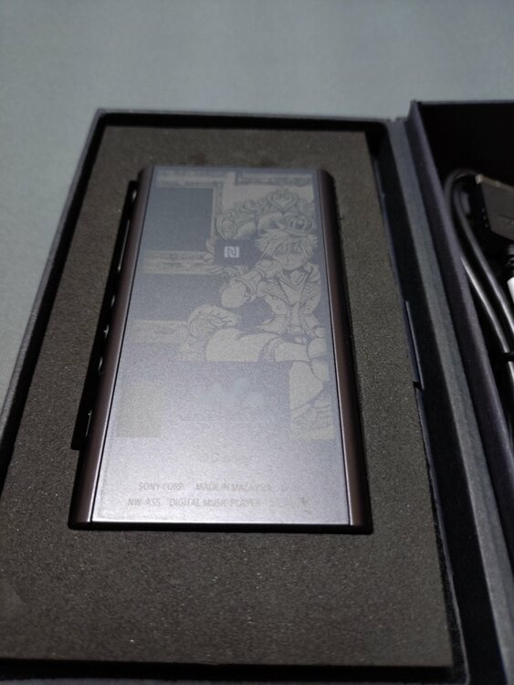 WALKMAN　NW-A55　キングダムハーツデザイン（オーディオ・スピーカー）の商品画像 - 査定依頼日：2025年12月17日 - 最高査定価格：10,000円