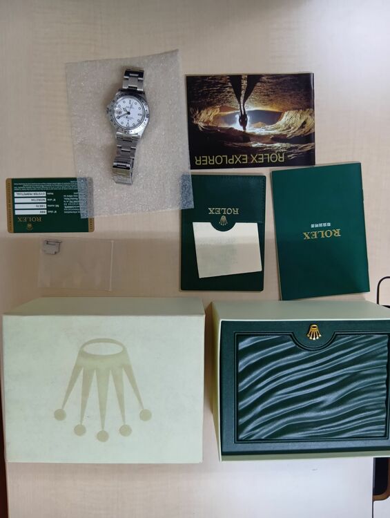 ロレックス エクスプローラー 16570（高級時計）の商品画像 - 査定依頼日：2025年6月27日 - 最高査定価格：1,160,000円