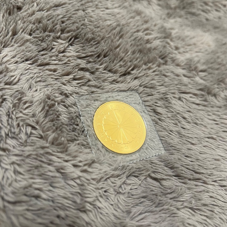 天皇御在位六十周年記念金貨（金・貴金属）の商品画像 - 査定依頼日：2025年12月3日 - 最高査定価格：450,000円