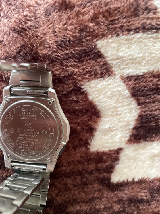 カシオ💪🏾時計（高級時計）の商品画像 - 査定依頼日：2025年9月28日 - 最高査定価格：2,000円