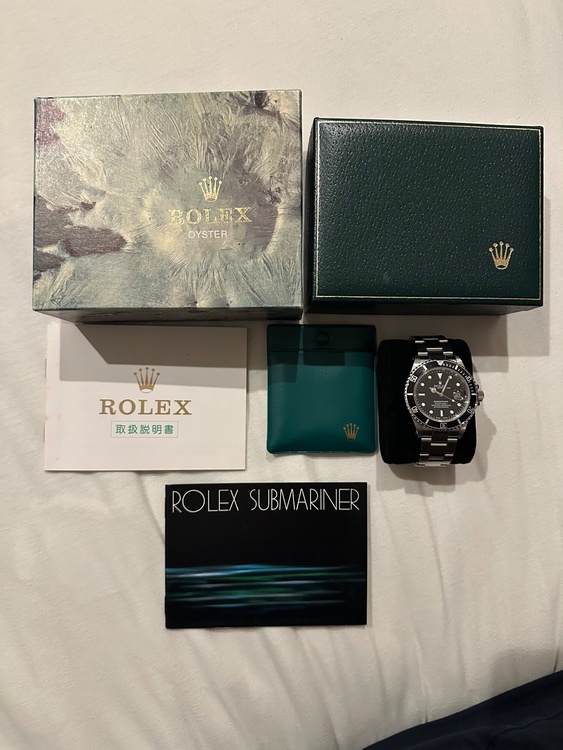 ロレックス サブマリーナー 168000（高級時計）の商品画像 - 査定依頼日：2025年12月11日 - 最高査定価格：1,250,000円