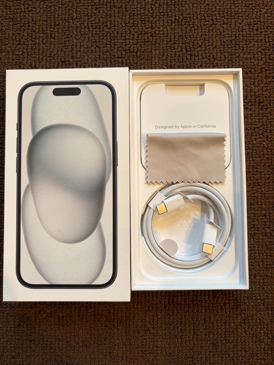 iPhone15（スマホ）の商品画像 - 査定依頼日：2026年6月25日 - 最高査定価格：63,000円