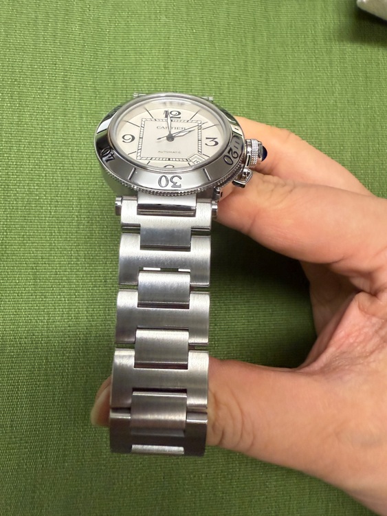 カルティエ パシャ カルティエ CARTIER W31080M7 パシャ シータイマー デイト 自動巻き メンズ _894266（高級時計）の商品画像 - 査定依頼日：2025年10月29日 - 最高査定価格：280,000円