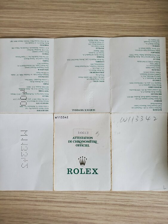 ロレックス サブマリーナー 16613（高級時計）の商品画像 - 査定依頼日：2026年4月15日 - 最高査定価格：1,850,000円