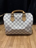 ルイヴィトン ダミエ アズール スピーディ25（ブランドバッグ）の商品画像 - 査定依頼日：2025年4月30日 - 最高査定価格：120,000円