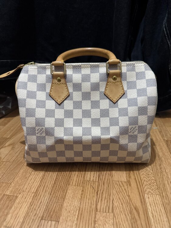 ルイヴィトン ダミエ アズール スピーディ25（ブランドバッグ）の商品画像 - 査定依頼日：2025年4月30日 - 最高査定価格：120,000円