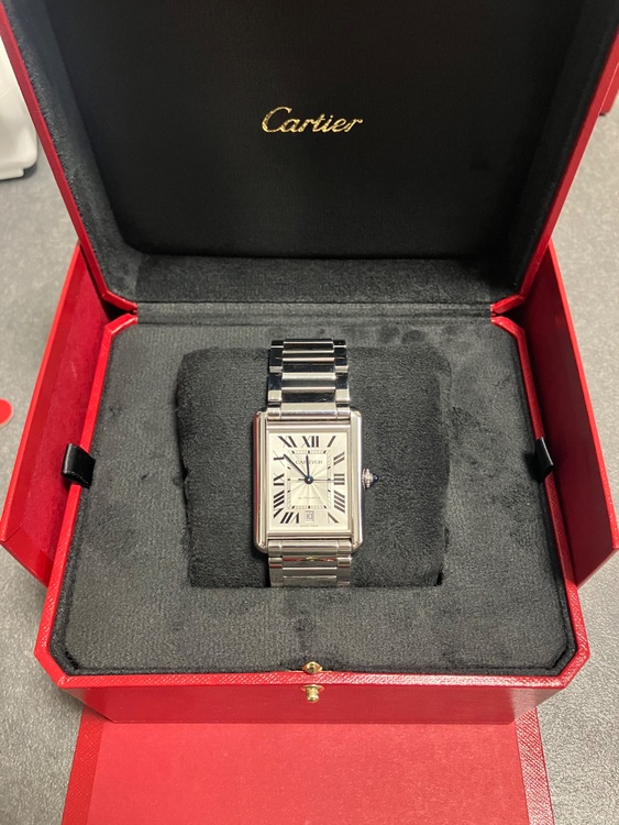 タンクマストXL（高級時計）の商品画像 - 査定依頼日：2025年8月11日 - 最高査定価格：620,000円