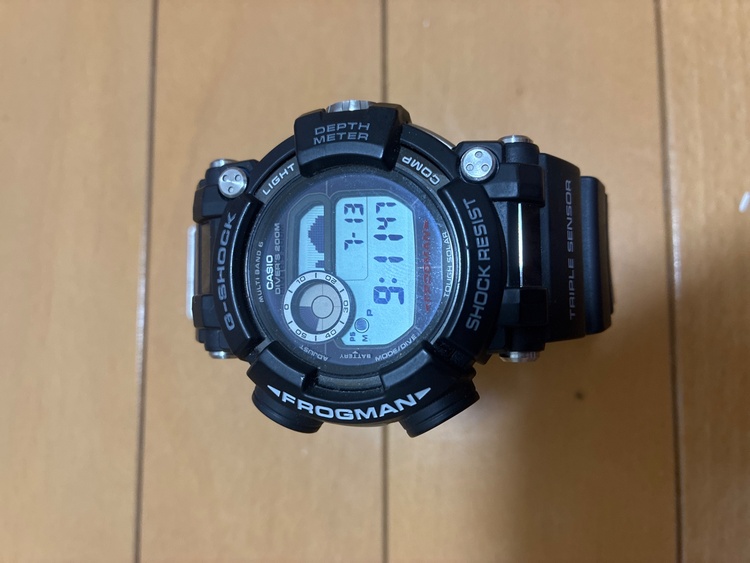 カシオ　gshock フロッグマン（高級時計）の商品画像 - 査定依頼日：2026年7月13日 - 最高査定価格：60,000円