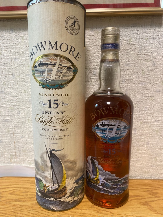 ボウモアマリーナ15年シルクプリントカモメラベル750ml43%（お酒）の商品画像 - 査定依頼日：2026年1月13日 - 最高査定価格：24,000円