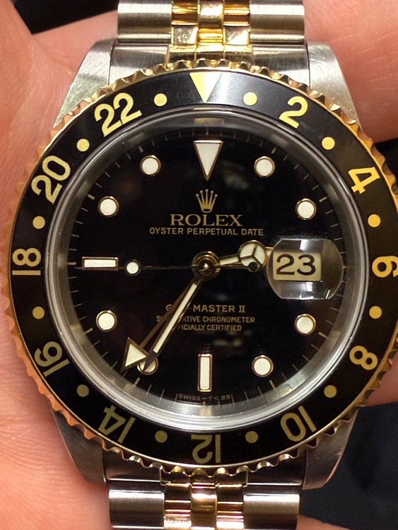 ロレックス GMTマスター 1671（高級時計）の商品画像 - 査定依頼日：2025年10月24日 - 最高査定価格：1,700,000円