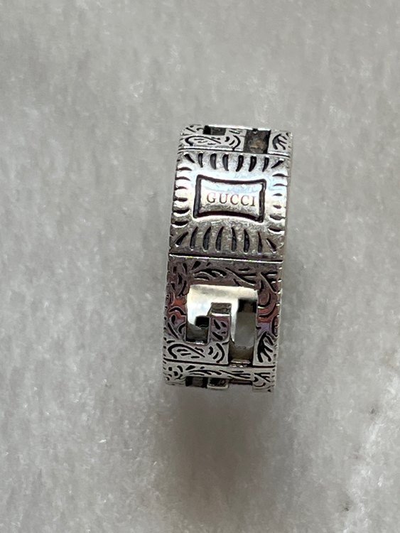 GUCCIスクエアGリングシルバー（金・貴金属）の商品画像 - 査定依頼日：2023年6月4日 - 最高査定価格：35,000円
