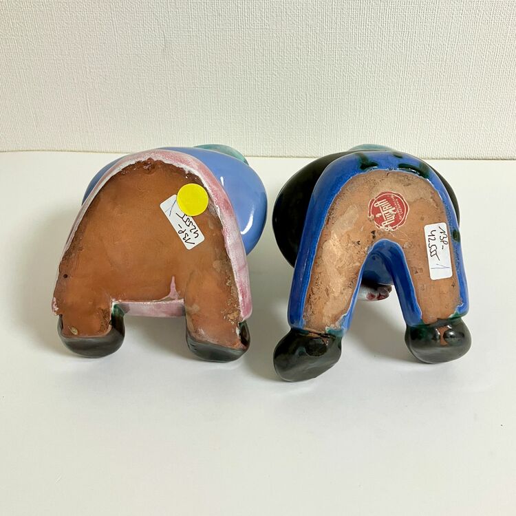 Walter Bosseの農夫と農夫の妻　人形（美術品・骨董品）の商品画像 - 査定依頼日：2025年11月24日 - 最高査定価格：4,000円