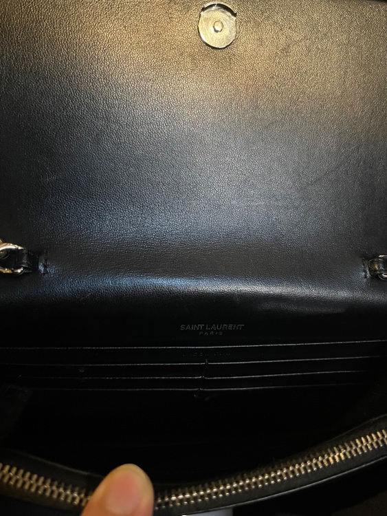 サンローラン クロコ型押し ケイト チェーンウォレット（ブランドバッグ）の商品画像 - 査定依頼日：2025年11月18日 - 最高査定価格：110,000円