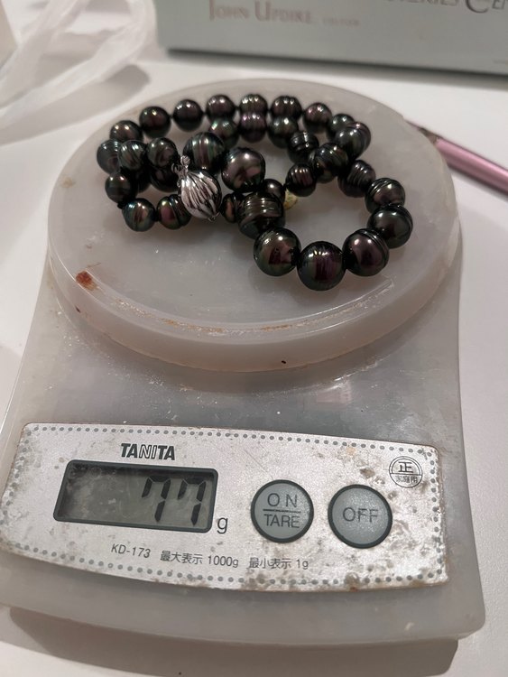 黒蝶真珠ネックレス（宝石）の商品画像 - 査定依頼日：2023年10月14日 - 最高査定価格：150,000円