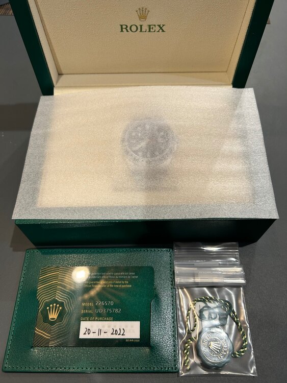 ロレックス その他 22657（高級時計）の商品画像 - 査定依頼日：2025年4月20日 - 最高査定価格：1,380,000円